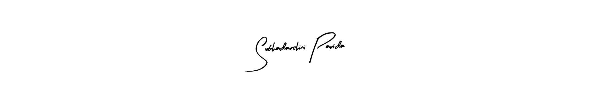Design your own signature with our free online signature maker. With this signature software, you can create a handwritten (Arty Signature) signature for name Subhadarshini Parida. Subhadarshini Parida signature style 8 images and pictures png