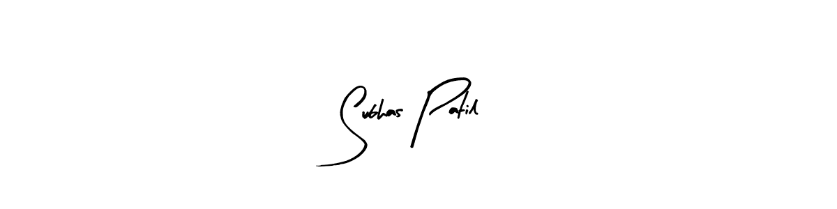 Also we have Subhas Patil name is the best signature style. Create professional handwritten signature collection using Arty Signature autograph style. Subhas Patil signature style 8 images and pictures png
