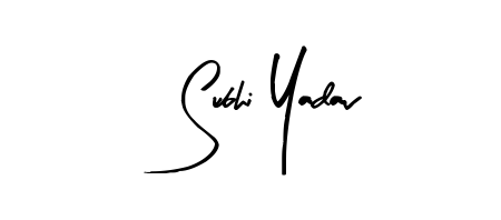 The Arty Signature signature style provides a bold statement for name Subhi Yadav. Designed for business owners, executives, and leaders. Subhi Yadav signature style 8 images and pictures png