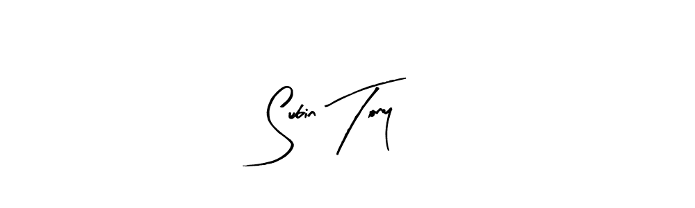Subin Tony stylish signature style. Best Handwritten Sign (Arty Signature) for my name. Handwritten Signature Collection Ideas for my name Subin Tony. Subin Tony signature style 8 images and pictures png