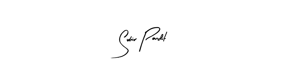 Create a beautiful signature design for name Subir Pandit. With this signature (Arty Signature) fonts, you can make a handwritten signature for free. Subir Pandit signature style 8 images and pictures png