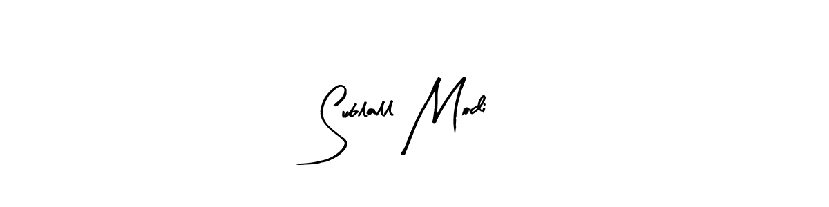 Similarly Arty Signature is the best handwritten signature design. Signature creator online .You can use it as an online autograph creator for name Sublall Modi. Sublall Modi signature style 8 images and pictures png