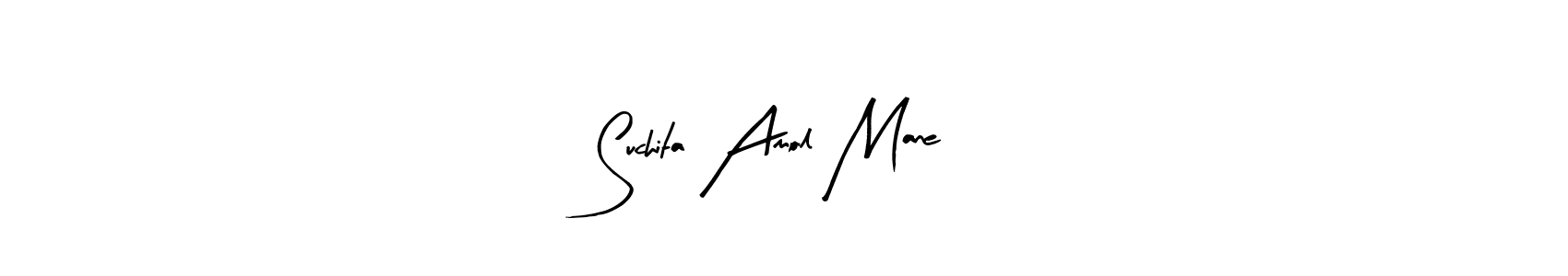 Make a short Suchita Amol Mane signature style. Manage your documents anywhere anytime using Arty Signature. Create and add eSignatures, submit forms, share and send files easily. Suchita Amol Mane signature style 8 images and pictures png