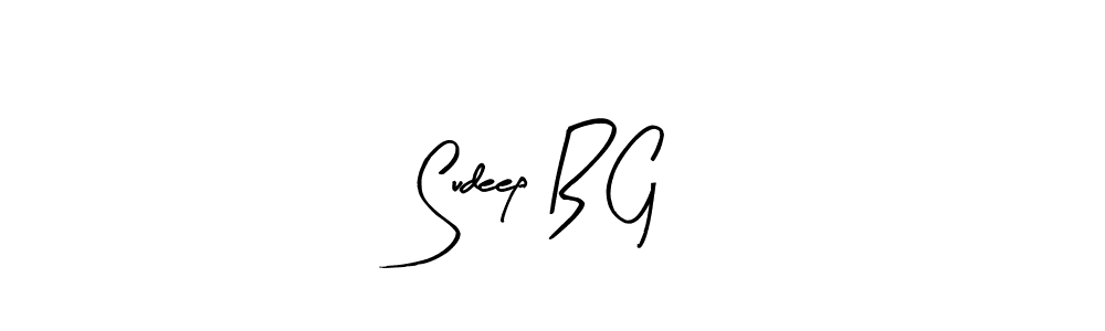 You can use this online signature creator to create a handwritten signature for the name Sudeep B G. This is the best online autograph maker. Sudeep B G signature style 8 images and pictures png