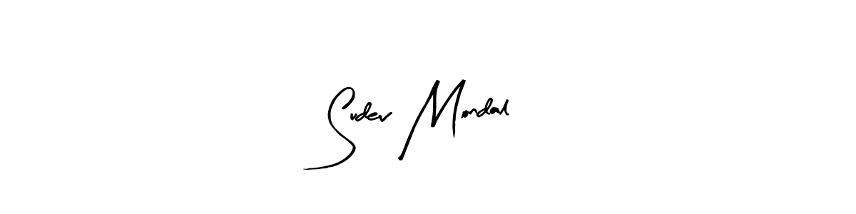Make a beautiful signature design for name Sudev Mondal. Use this online signature maker to create a handwritten signature for free. Sudev Mondal signature style 8 images and pictures png