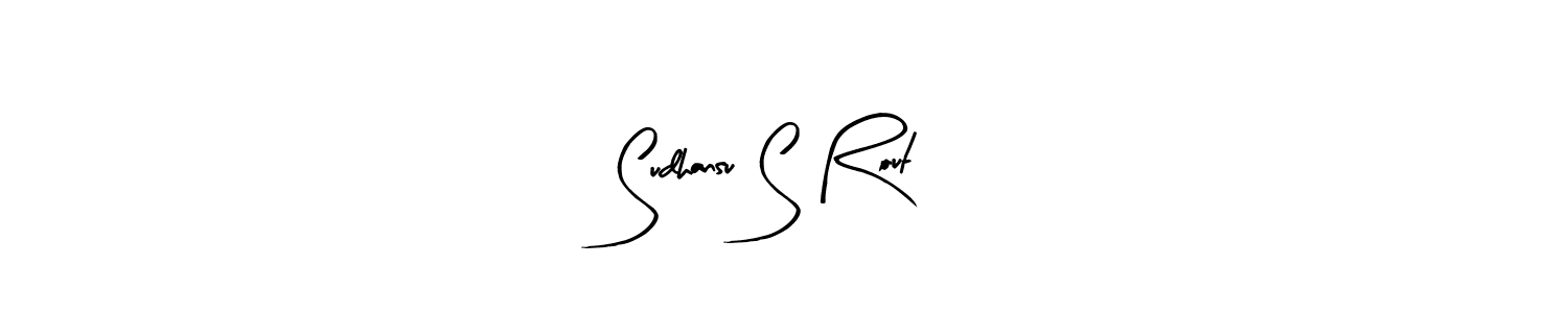 Also we have Sudhansu S Rout name is the best signature style. Create professional handwritten signature collection using Arty Signature autograph style. Sudhansu S Rout signature style 8 images and pictures png