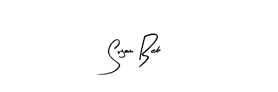 How to make Sugam Beb signature? Arty Signature is a professional autograph style. Create handwritten signature for Sugam Beb name. Sugam Beb signature style 8 images and pictures png