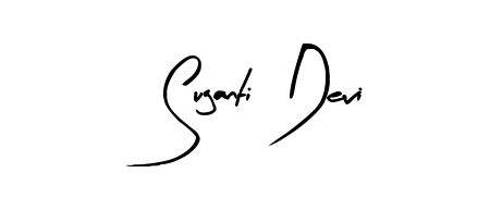 Discover how Suganti Devi looks in an executive cursive font (Arty Signature). Perfect for legal documents, invoices, and certificates. Suganti Devi signature style 8 images and pictures png