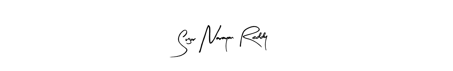 Also we have Sugur Narayan Reddy name is the best signature style. Create professional handwritten signature collection using Arty Signature autograph style. Sugur Narayan Reddy signature style 8 images and pictures png