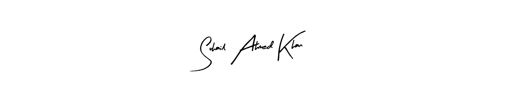 Also You can easily find your signature by using the search form. We will create Suhail Ahmed Khan name handwritten signature images for you free of cost using Arty Signature sign style. Suhail Ahmed Khan signature style 8 images and pictures png