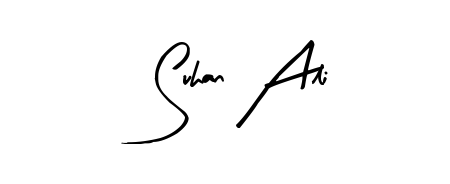 Style your name Suhan Ali with confidence using Arty Signature signature design. Simple, elegant, and ready for immediate document use. Suhan Ali signature style 8 images and pictures png
