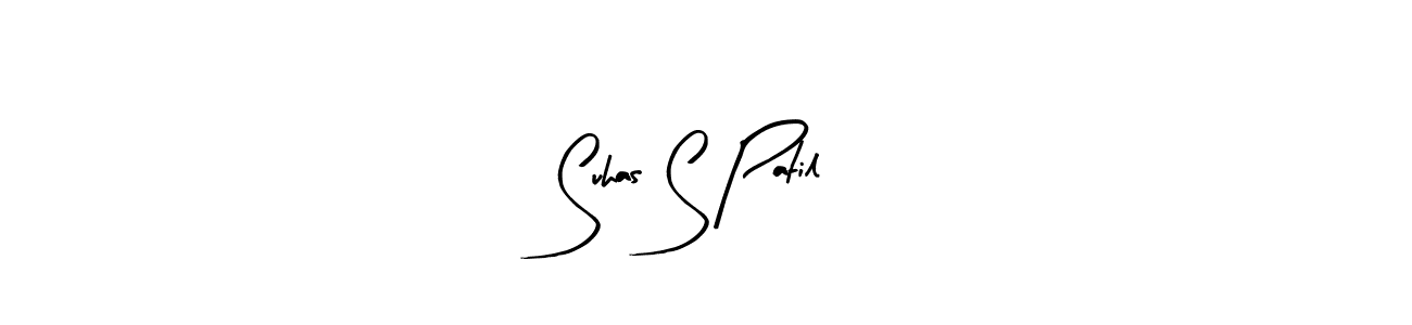 Also You can easily find your signature by using the search form. We will create Suhas S Patil name handwritten signature images for you free of cost using Arty Signature sign style. Suhas S Patil signature style 8 images and pictures png