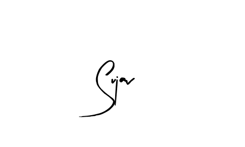 Use a signature maker to create a handwritten signature online. With this signature software, you can design (Arty Signature) your own signature for name Sujav. Sujav signature style 8 images and pictures png