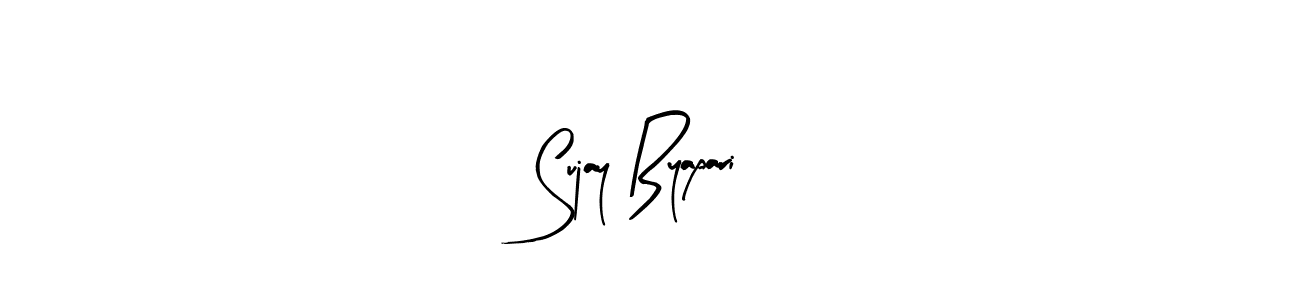 How to Draw Sujay Byapari signature style? Arty Signature is a latest design signature styles for name Sujay Byapari. Sujay Byapari signature style 8 images and pictures png