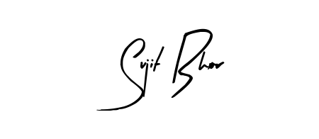 Master the art of signing with Sujit Bhor written in fluent Arty Signature script. A great template to practice and refine your handwriting. Sujit Bhor signature style 8 images and pictures png