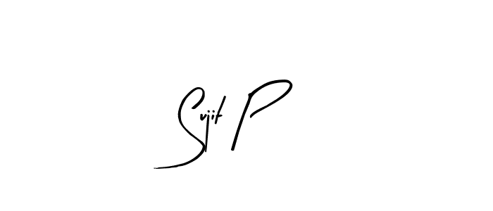 Similarly Arty Signature is the best handwritten signature design. Signature creator online .You can use it as an online autograph creator for name Sujit P. Sujit P signature style 8 images and pictures png