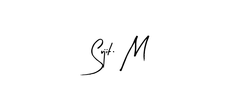 This is the best signature style for the Sujit. M name. Also you like these signature font (Arty Signature). Mix name signature. Sujit. M signature style 8 images and pictures png