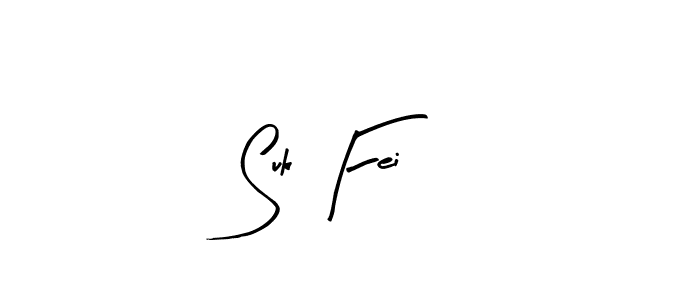 How to make Suk Fei signature? Arty Signature is a professional autograph style. Create handwritten signature for Suk Fei name. Suk Fei signature style 8 images and pictures png