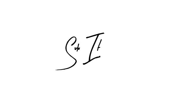 Best and Professional Signature Style for Suk It. Arty Signature Best Signature Style Collection. Suk It signature style 8 images and pictures png