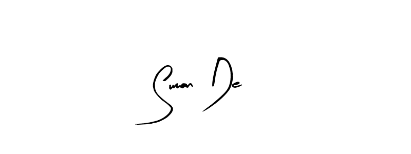 Create a beautiful signature design for name Suman De. With this signature (Arty Signature) fonts, you can make a handwritten signature for free. Suman De signature style 8 images and pictures png