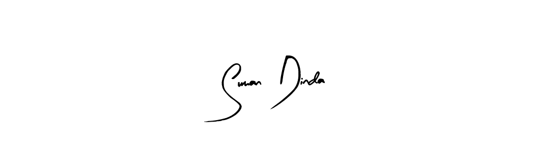 Design your own signature with our free online signature maker. With this signature software, you can create a handwritten (Arty Signature) signature for name Suman Dinda. Suman Dinda signature style 8 images and pictures png