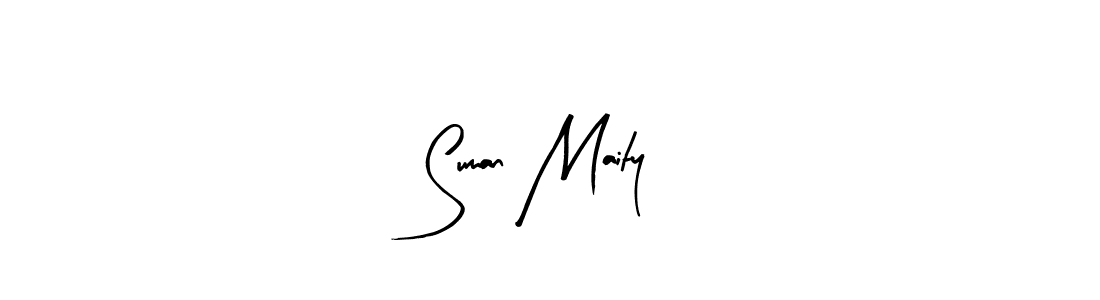 Arty Signature is a professional signature style that is perfect for those who want to add a touch of class to their signature. It is also a great choice for those who want to make their signature more unique. Get Suman Maity name to fancy signature for free. Suman Maity signature style 8 images and pictures png