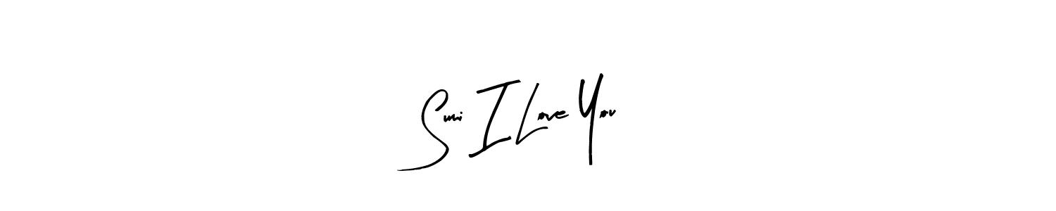 You can use this online signature creator to create a handwritten signature for the name Sumi I Love You. This is the best online autograph maker. Sumi I Love You signature style 8 images and pictures png