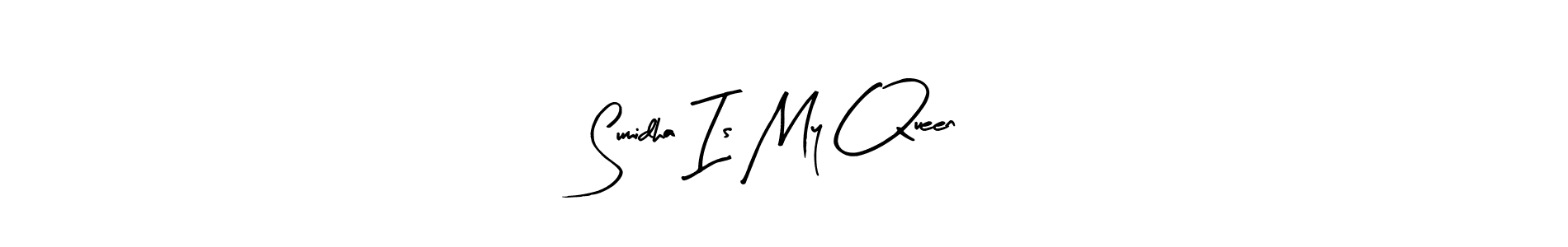 Create a beautiful signature design for name Sumidha Is My Queen. With this signature (Arty Signature) fonts, you can make a handwritten signature for free. Sumidha Is My Queen signature style 8 images and pictures png
