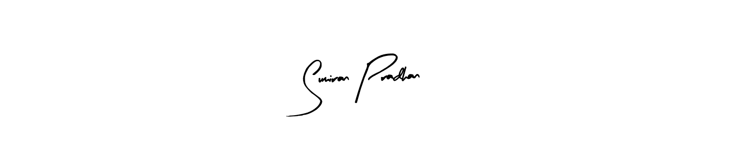 Make a beautiful signature design for name Sumiran Pradhan. Use this online signature maker to create a handwritten signature for free. Sumiran Pradhan signature style 8 images and pictures png
