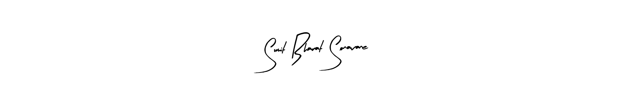 Make a beautiful signature design for name Sumit Bharat Sonavane. Use this online signature maker to create a handwritten signature for free. Sumit Bharat Sonavane signature style 8 images and pictures png