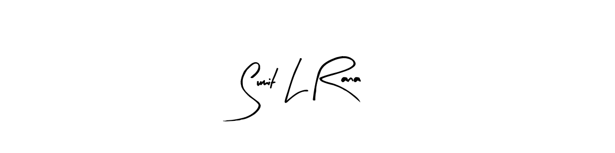 Best and Professional Signature Style for Sumit L Rana. Arty Signature Best Signature Style Collection. Sumit L Rana signature style 8 images and pictures png