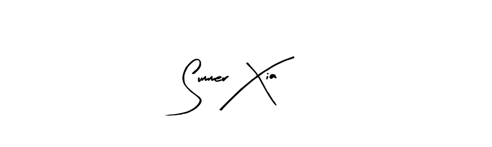 Here are the top 10 professional signature styles for the name Summer Xia. These are the best autograph styles you can use for your name. Summer Xia signature style 8 images and pictures png