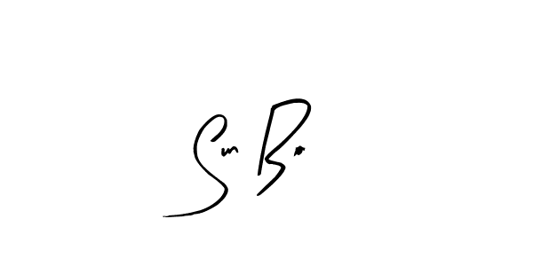 How to make Sun Bo signature? Arty Signature is a professional autograph style. Create handwritten signature for Sun Bo name. Sun Bo signature style 8 images and pictures png