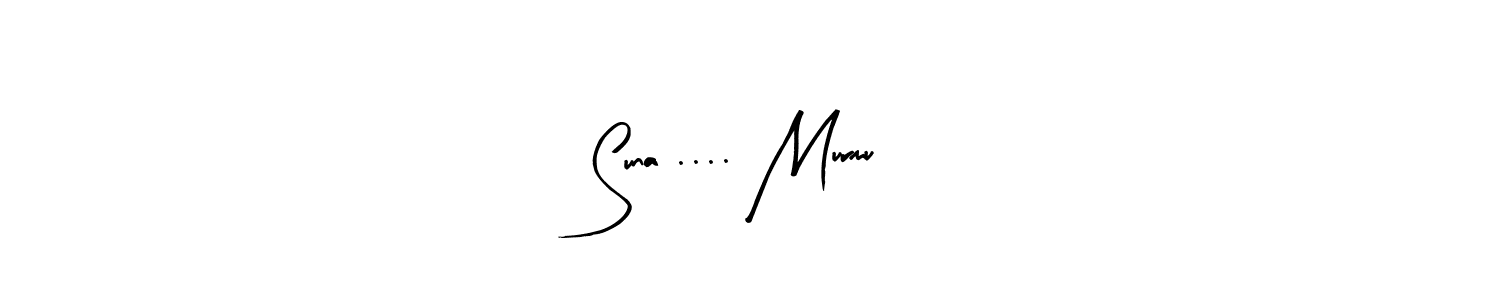 Arty Signature is a professional signature style that is perfect for those who want to add a touch of class to their signature. It is also a great choice for those who want to make their signature more unique. Get Suna .... Murmu name to fancy signature for free. Suna .... Murmu signature style 8 images and pictures png