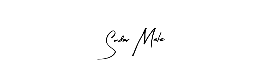 Make a beautiful signature design for name Sundar Mete. With this signature (Arty Signature) style, you can create a handwritten signature for free. Sundar Mete signature style 8 images and pictures png