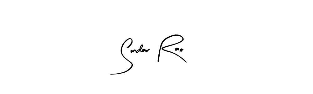 How to make Sundar Rao name signature. Use Arty Signature style for creating short signs online. This is the latest handwritten sign. Sundar Rao signature style 8 images and pictures png