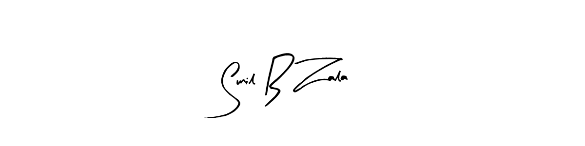 Make a short Sunil B Zala signature style. Manage your documents anywhere anytime using Arty Signature. Create and add eSignatures, submit forms, share and send files easily. Sunil B Zala signature style 8 images and pictures png