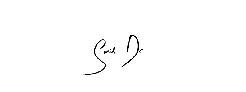 Use a signature maker to create a handwritten signature online. With this signature software, you can design (Arty Signature) your own signature for name Sunil Dc. Sunil Dc signature style 8 images and pictures png