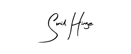 If you are searching for the best signature style for your name Sunil Hinge, here we have designed multiple signature styles using Arty Signature. Sunil Hinge signature style 8 images and pictures png