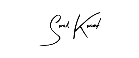A dynamic signature style for Sunil Kumat using Arty Signature script. Designed to look authentic, handwritten, and professional. Sunil Kumat signature style 8 images and pictures png