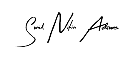 Once you've used our free online signature maker to create your best signature Arty Signature style, it's time to enjoy signing your documents with Sunil Nitin Adsure name. Sunil Nitin Adsure signature style 8 images and pictures png