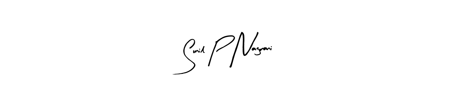 Best and Professional Signature Style for Sunil P Nagrani. Arty Signature Best Signature Style Collection. Sunil P Nagrani signature style 8 images and pictures png