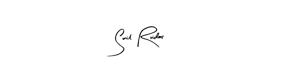 if you are searching for the best signature style for your name Sunil Ruidas. so please give up your signature search. here we have designed multiple signature styles  using Arty Signature. Sunil Ruidas signature style 8 images and pictures png