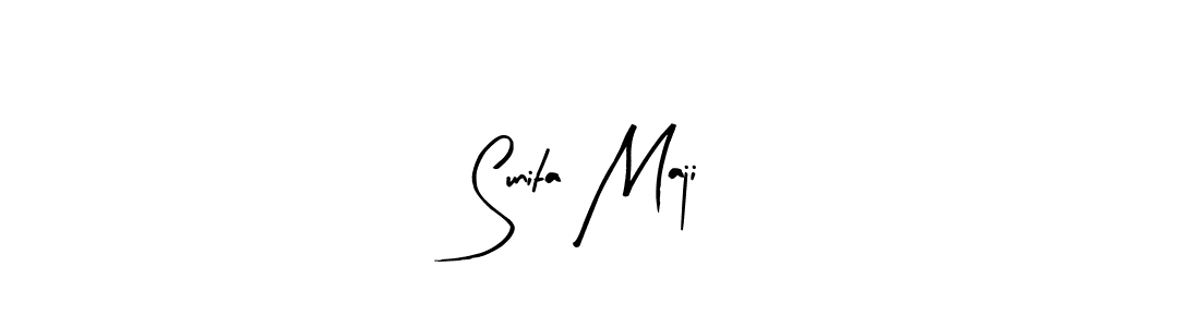 Once you've used our free online signature maker to create your best signature Arty Signature style, it's time to enjoy all of the benefits that Sunita Maji name signing documents. Sunita Maji signature style 8 images and pictures png