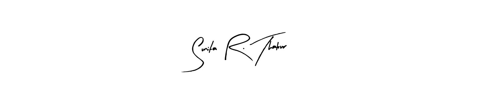 See photos of Sunita R. Thakur official signature by Spectra . Check more albums & portfolios. Read reviews & check more about Arty Signature font. Sunita R. Thakur signature style 8 images and pictures png