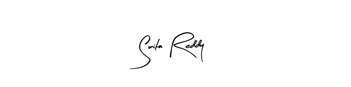 if you are searching for the best signature style for your name Sunita Reddy. so please give up your signature search. here we have designed multiple signature styles  using Arty Signature. Sunita Reddy signature style 8 images and pictures png