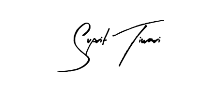Generate high-definition signature styles for Suprit Tiwari. The Arty Signature typeface ensures crisp legibility and sophisticated design. Suprit Tiwari signature style 8 images and pictures png