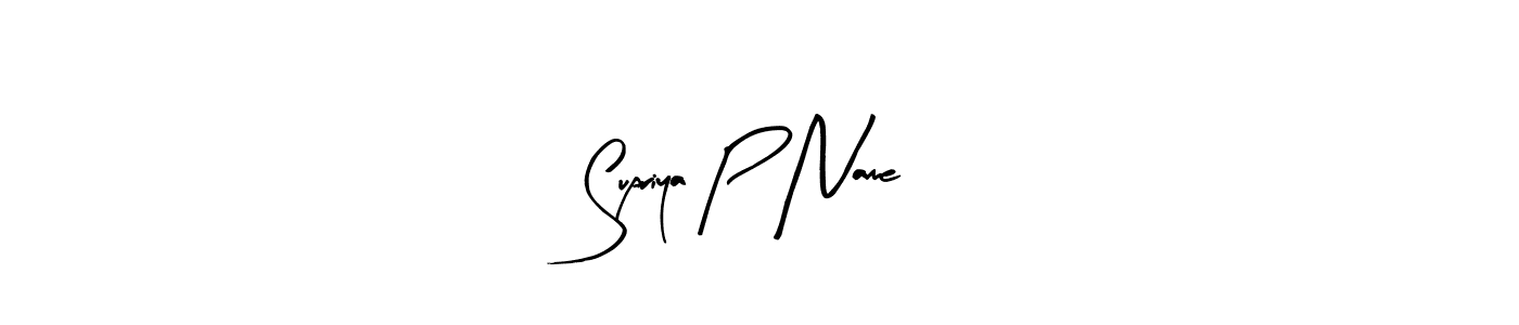 The best way (Arty Signature) to make a short signature is to pick only two or three words in your name. The name Supriya P Name include a total of six letters. For converting this name. Supriya P Name signature style 8 images and pictures png