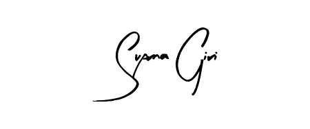 Create a personalized artistic stamp with Suprna Giri in Arty Signature font. Perfect for visual artists, designers, and influencers. Suprna Giri signature style 8 images and pictures png