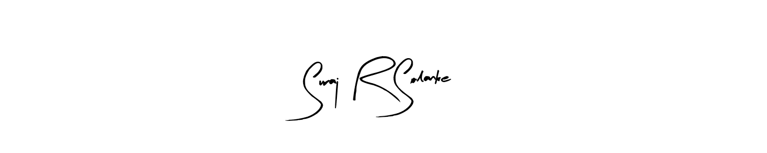 Design your own signature with our free online signature maker. With this signature software, you can create a handwritten (Arty Signature) signature for name Suraj R Solanke. Suraj R Solanke signature style 8 images and pictures png